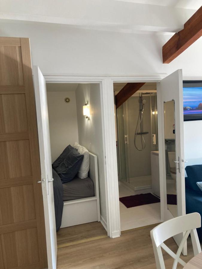 Charming 1 Bedroom Flat, Biarritz Center With Pool And Car Park المظهر الخارجي الصورة