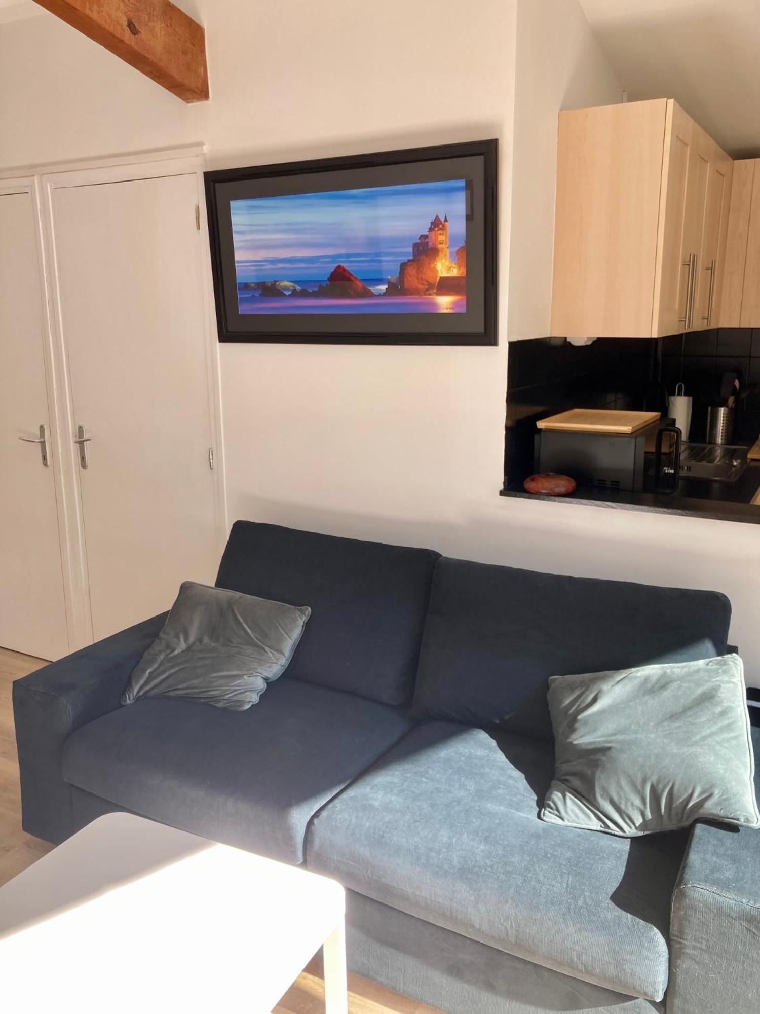 Charming 1 Bedroom Flat, Biarritz Center With Pool And Car Park المظهر الخارجي الصورة