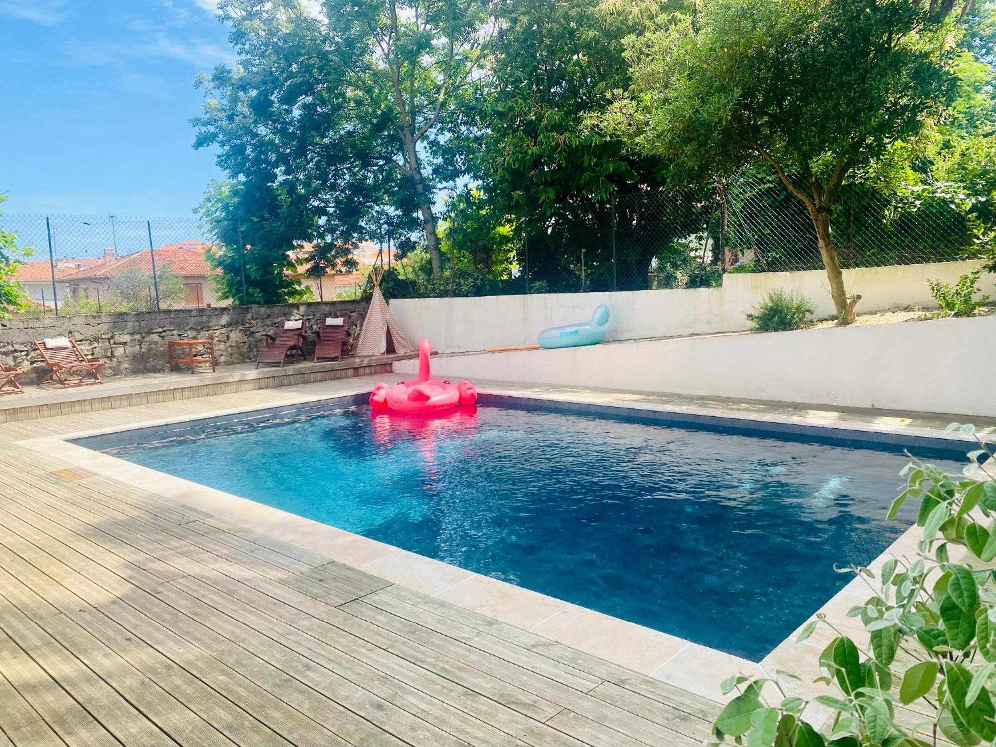 Charming 1 Bedroom Flat, Biarritz Center With Pool And Car Park المظهر الخارجي الصورة