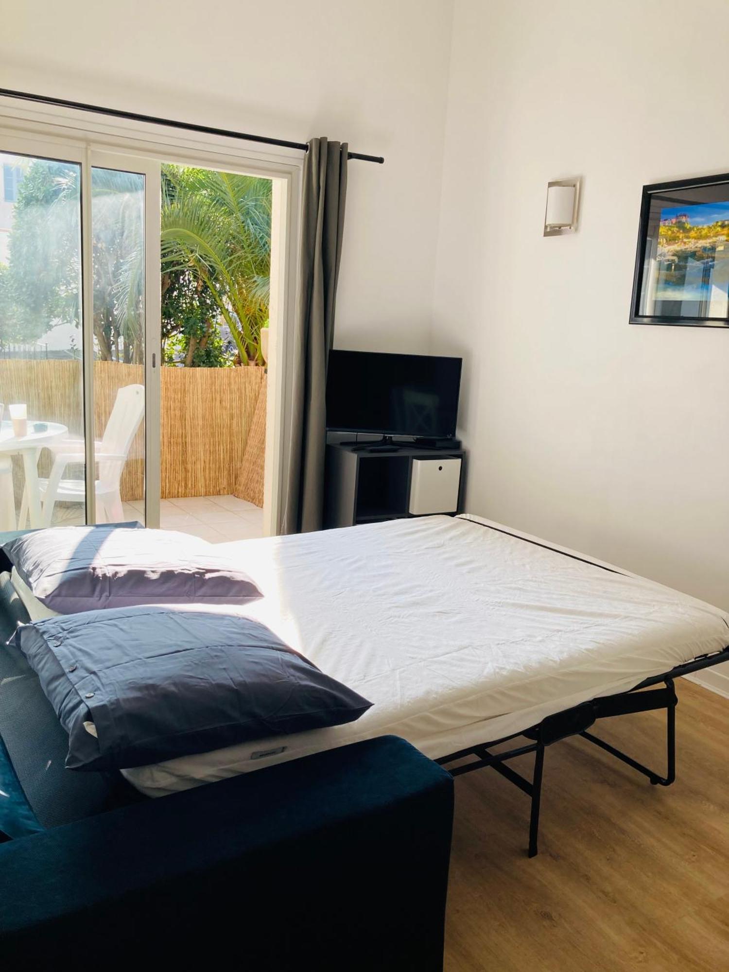 Charming 1 Bedroom Flat, Biarritz Center With Pool And Car Park المظهر الخارجي الصورة